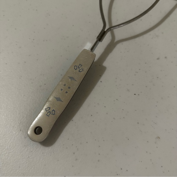 Vintage EKCO USA Chromium Plated Carousel Blue Dutch Tulip Cooking Utensils Set - Picture 10 of 16